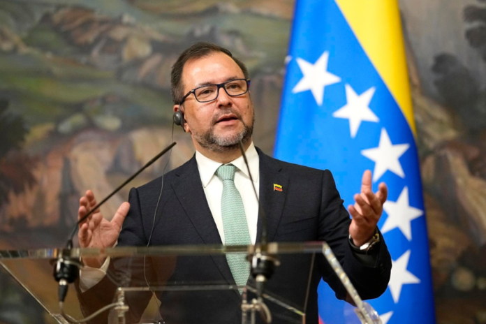 El canciller de Venezuela enfatizó en que 
