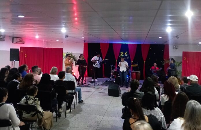 El evento fue a casa llena en el auditorio
