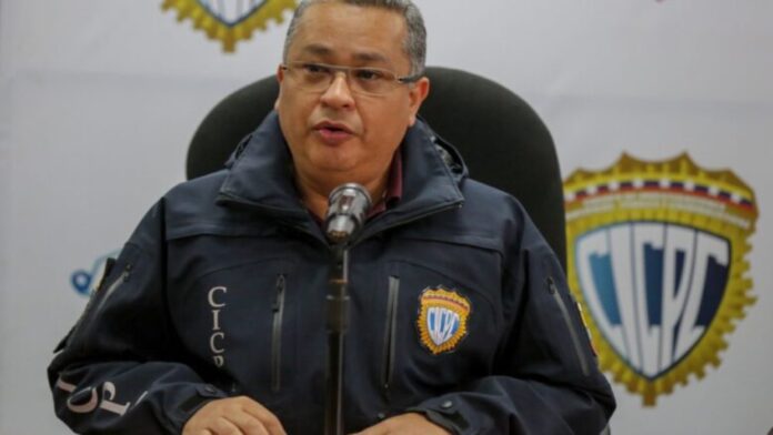 Douglas Rico, director nacional del CICPC, dio la información