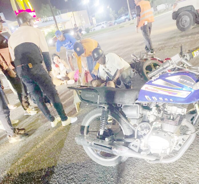 El accidente fue la noche del viernes en la intersección de la Avenida Alberto Ravell con Manuel Cedeño