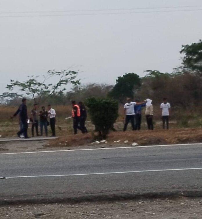 El sitio del hecho fue en la Autopista Cimarrón Andresote a la altura del sector El Ceibal, Bruzual