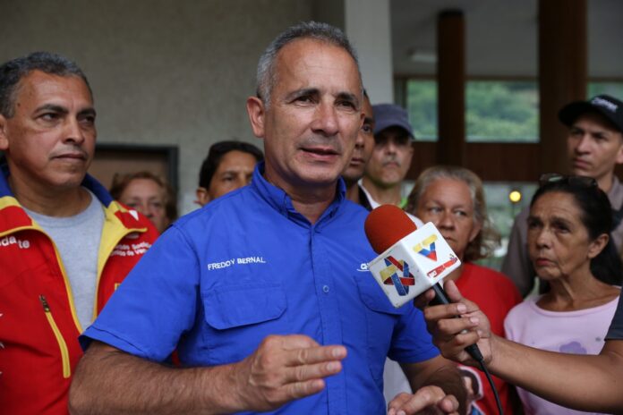 Freddy Bernal, gobernador de Táchira, aseguró que tienen el control absoluto en la entidad