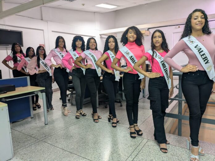Las lindas candidatas estuvieron la mañana de este 7 de mayo en la sede de Yaracuy al Día