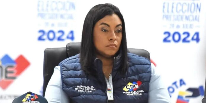 Aimé Nogal, rectora principal del Consejo Nacional Electoral