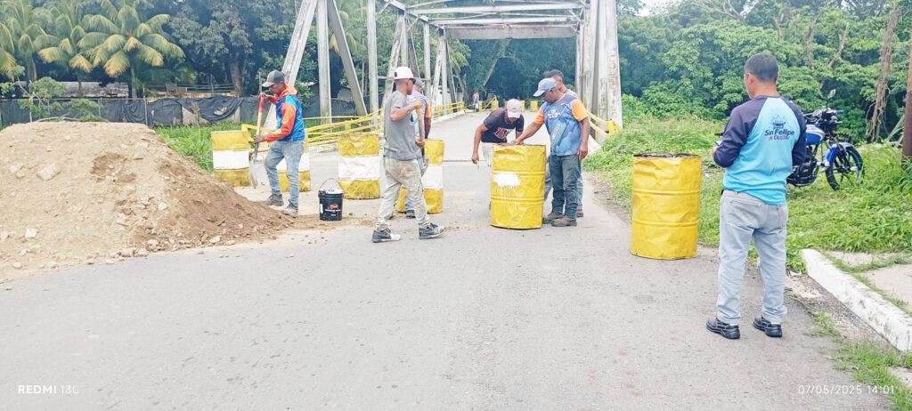 Pusieron barricadas para evitar el paso de cualquier tipo de vehículo