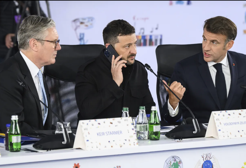 Zelenskyy estuvo en Albania con los líderes de docenas de países europeos