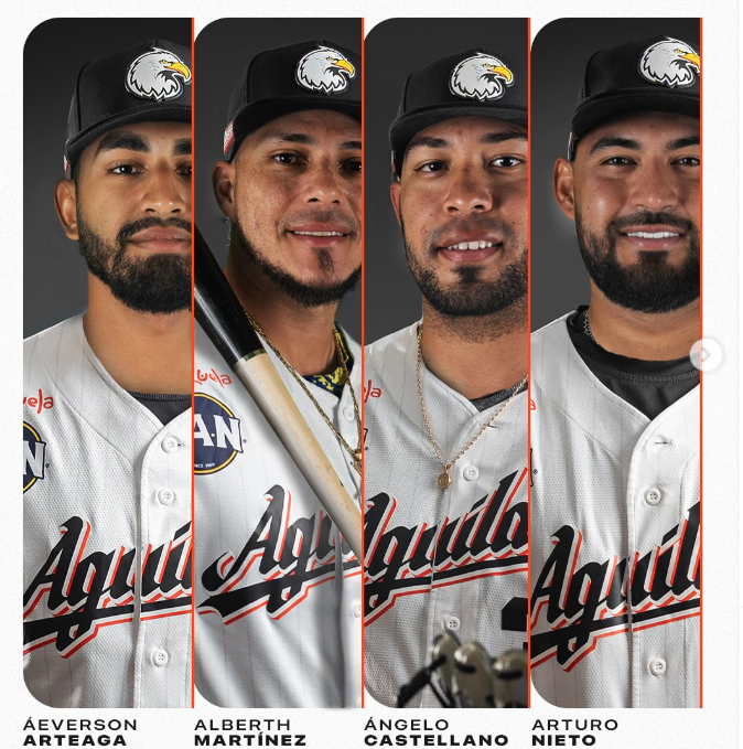 Parte de los nuevos jugadores que anidarán en el Zulia