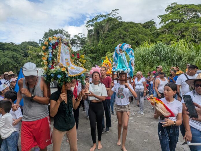 La festividad fue desarrollada en al menos seis municipios de la entidad
