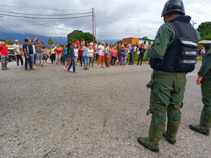 Algunas de las detenciones fueron realizadas por funcionarios de la GNB