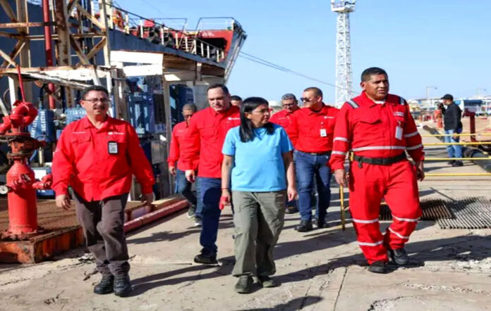 Rodríguez subrayó que la inspección forma parte del plan Independencia Productiva Absoluta, impulsado por el presidente Nicolás Maduro
