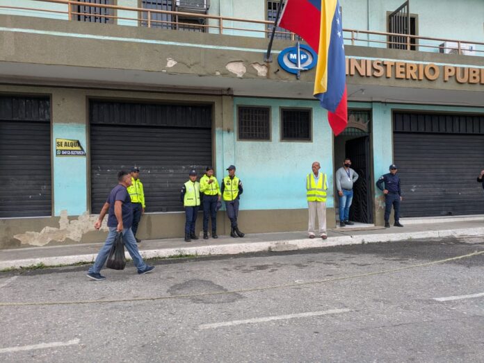 El detenido fue puesto a la orden de la fiscalía del Ministerio Público