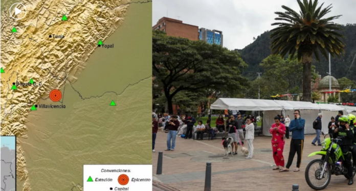 El sismo, que ocurrió a tempranas horas de la mañana, generó temor en la ciudadanía Foto cortesía El Tiempo