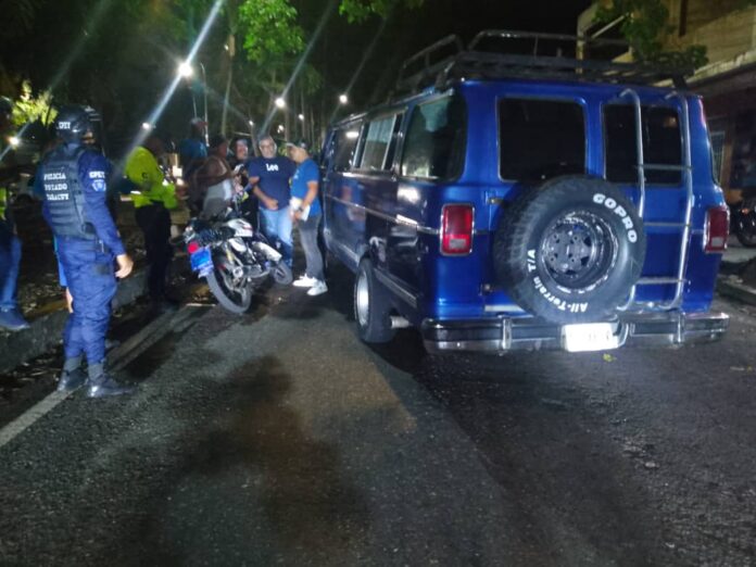 El sitio del hecho fue rodeado por funcionarios policiales