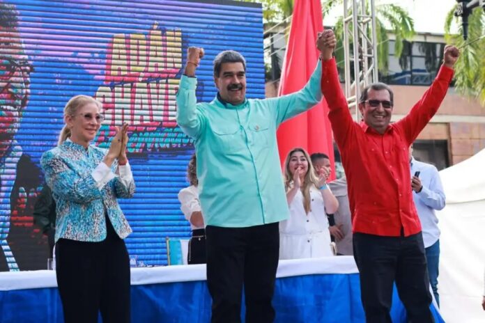 Maduro encabezó el acto de proclamación del gobernador del estado Barinas Adán Chávez