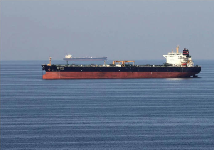 Petroleros en el estrecho de Ormuz, en una imagen reciente