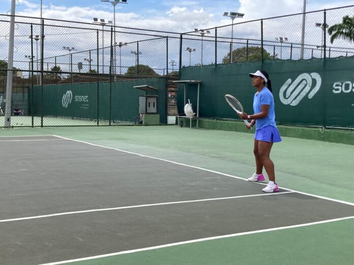 Meléndez logró una buena puntuación en el torneo