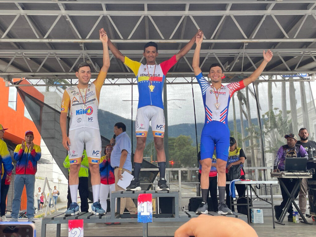 El ciclista del Kino Táchira cerró al prueba con tiempo de 4:15:19
