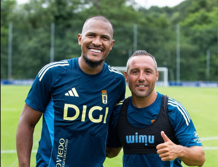 Se reencontró con Cazorla, con quien compartió en el Málaga