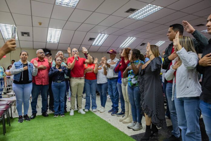 En Independencia fue juramentado este martes el comando de campaña de José Alejandro Mujica