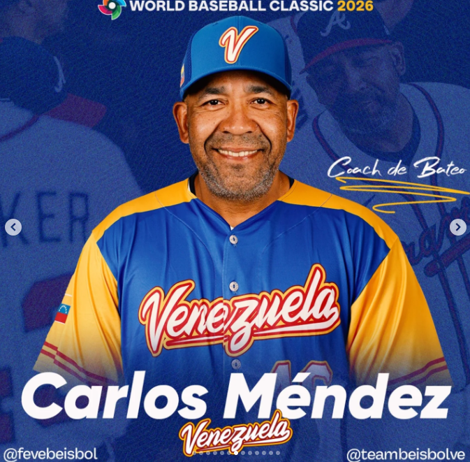 Carlos Méndez, coach de bateo
