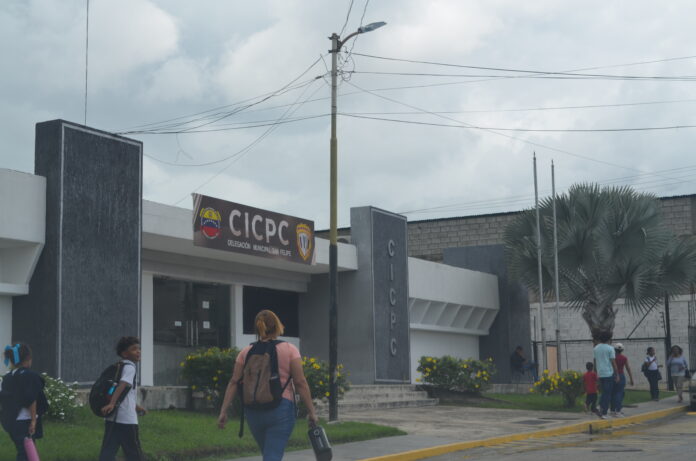 El investigado se encuentra en la sede de la policía científica en San Felipe
