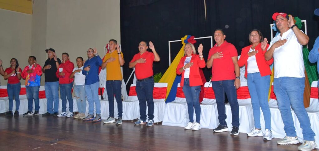 La juramentación en Cocorote tuvo como escenario el Teatro Rafael Zárraga