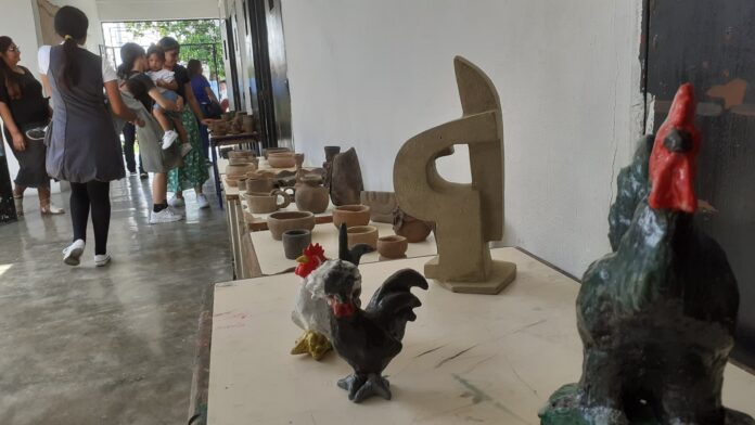 Mostraron parte de sus obras
