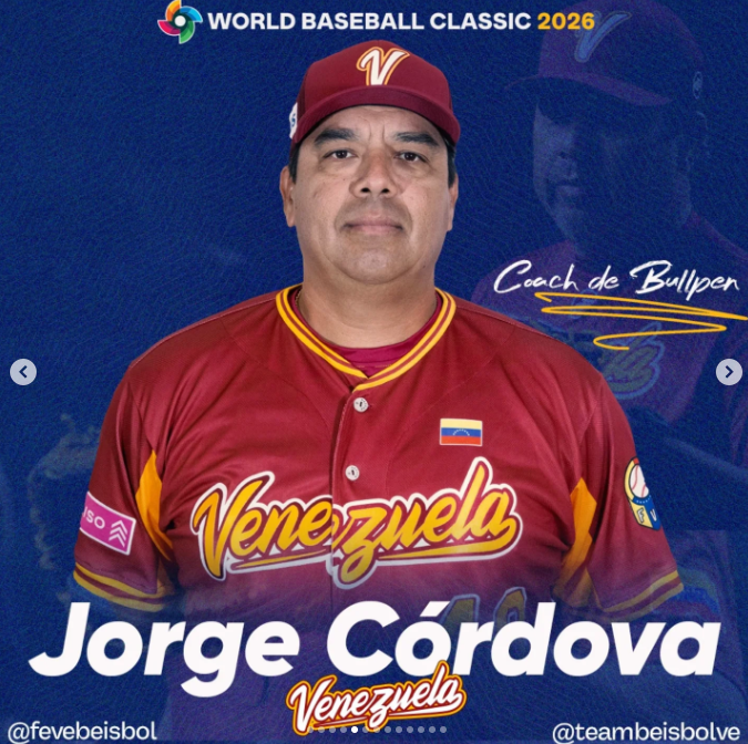 Jorge Córdova, coach de bullpen