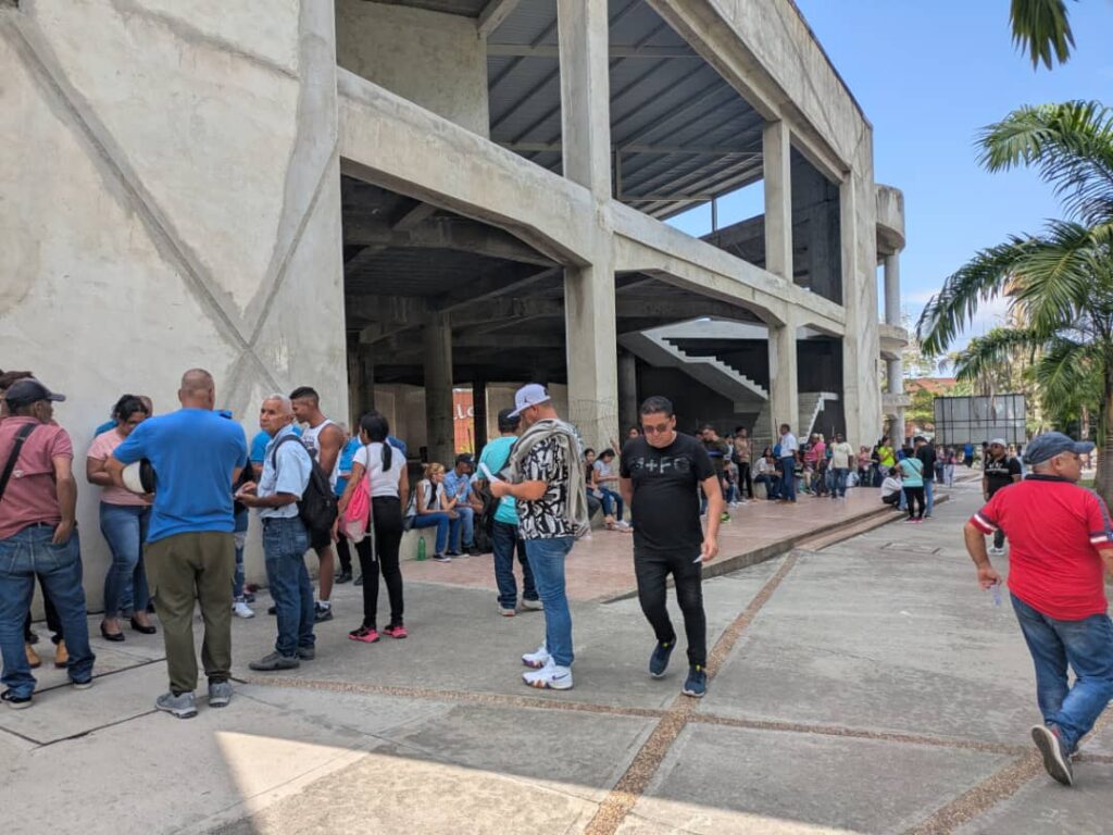 Así se encuentra la oficina de la empresa en San Felipe la mañana de este miércoles 2 de julio
