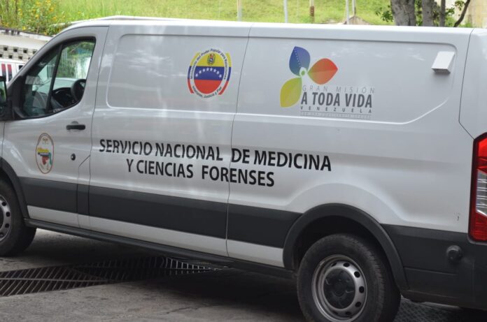 Funcionarios del CICPC se encargaron de retirar el cadáver de la morgue del HC de San Felipe para luego trasladarlo a la sede del SENAMECF para la autopsia correspondiente
