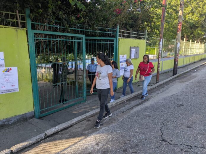 Hasta ahora, no se han reportado incidentes en la jornada electoral