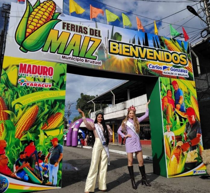 Arrancó oficialmente este viernes 15 de agosto en Chivacoa, municipio Bruzual del estado Yaracuy, la Feria del Maíz