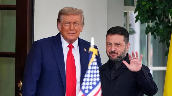 El presidente de Estados Unidos y el mandatario ucraniano, junto con líderes europeos, están reunidos en la Casa Blanca