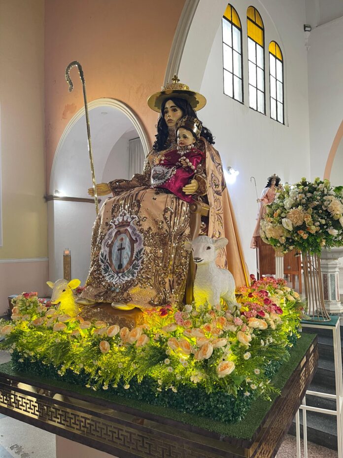 La imagen se encuentra en exhibición en el Santuario Diocesano Dr. José Gregorio Hernández, en Chivacoa