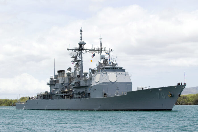 El USS Lake Erie sería uno de los buques que llegaría al mar Caribe la próxima semana