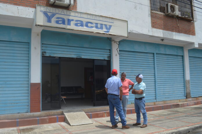 Las labores han consistido en la recuperación de la sala de hemodiálisis con pintura, corrección de filtraciones, huecos y reparación del sistema eléctrico y tuberías.