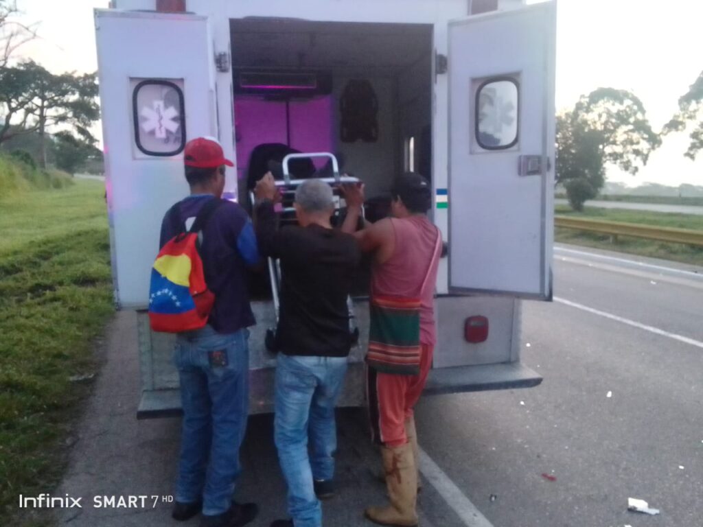 El lesionado fue trasladado al HC