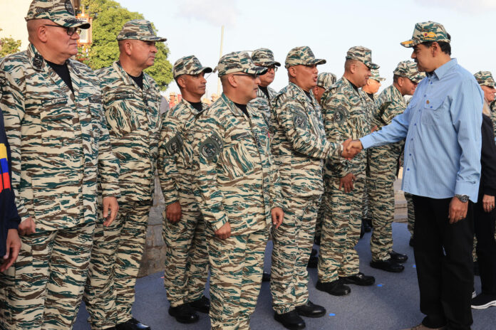 Maduro encabezó acto de incorporación de la Milicia Nacional Bolivariana a los Cuadrantes de Paz