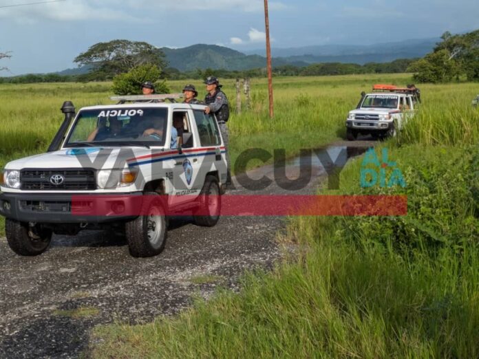Funcionarios de varios organismos participaron en el operativo de búsqueda