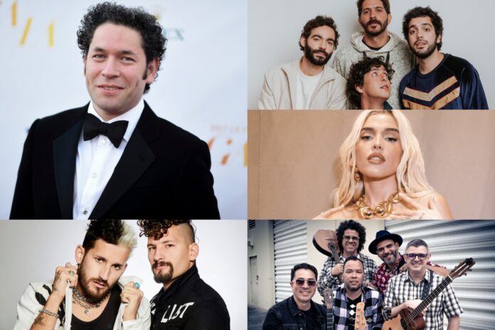Parte de los venezolanos que están nominados en estos premios