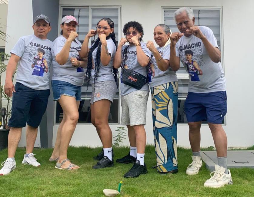 La familia Camacho Polanco emigró desde Yaracuy