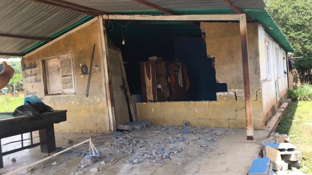 28 casas colapsaron y 15 quedaron inhabitabless