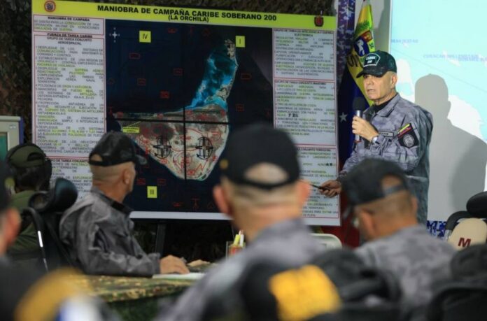 El ministro expresó que en la maniobra participan los órganos de Seguridad Ciudadana
