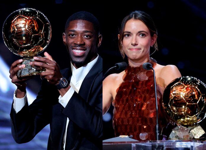 Ousmane Dembélé y Aitana Bonmatí fueron los mejores en la temporada