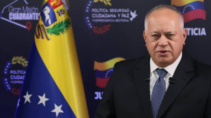 Diosdado Cabello, vicepresidente sectorial de Seguridad Ciudadana y Paz