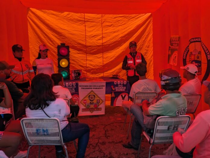 En San Felipe estuvieron desplegados en varios puntos
