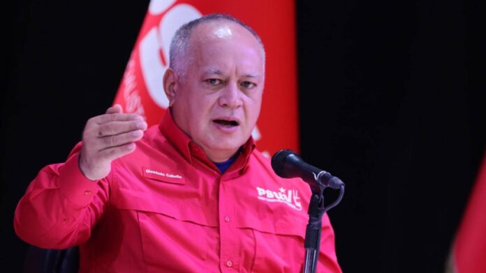 Diosdado Cabello, ministro de Relaciones Interiores, Justicia y Paz