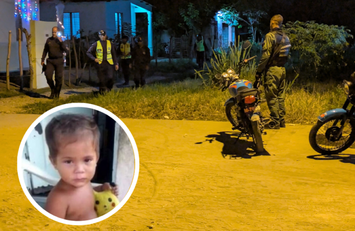 Tras la confesión del homicida, comisiones de la Policía Nacional Bolivariana, GNB, Policía regional, CICPC y expertos del SENAMECF rodearon la comunidad Victoria de Bolívar