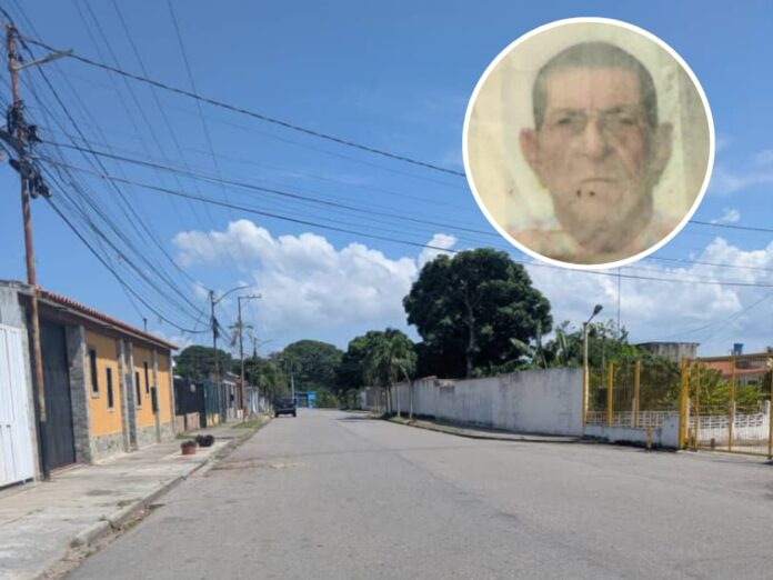 Bernardino Agustín Torres, de 65 años, fallecido