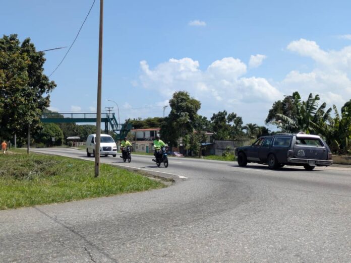 En este punto de la Carretera Panamericana a la altura de Cocorote ocurrió el accidente